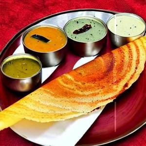 Schezwan Sada Dosa