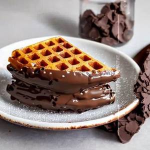 Choco chips waffle