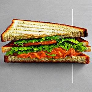 Vegetable sandwich