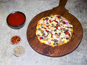 Mushroom Cheese Pizza