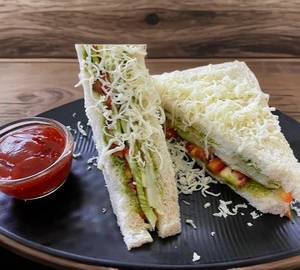 Cheese veg sandwich