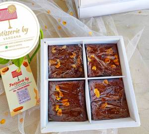 Eggless walnut brownie 350 g