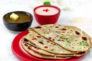 Butter cheese paratha