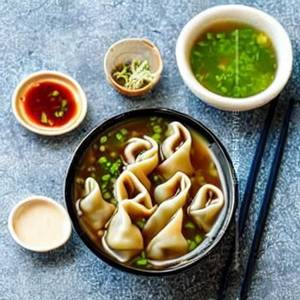 Beef wonton soup
