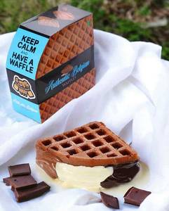 Triple Chocolate Waffle