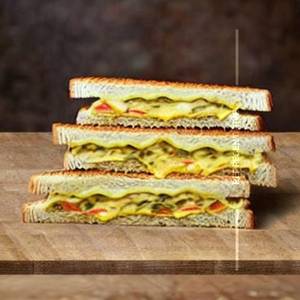 Vagitable cheese sandwich                                                                                             