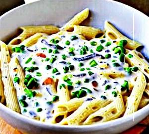 White sauce pasta