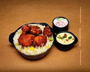 Chicken Tangdi Biryani [Half]