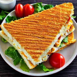Tomato Omelette Sandwich