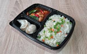 Fried Rice With Chilly Basil Chicken