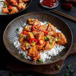 Chilli Chicken Rice Bowl