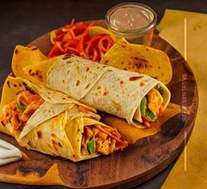 Smokey chicken wrap