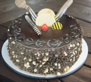Choco chipes cake