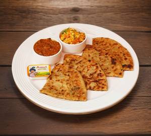 Paneer Bhurji Ka Parantha (1 Pc)