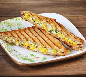 Cheese corn schezwan sandwich