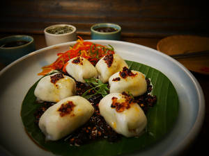 Cream Cheese Truffle Oil Dimsum