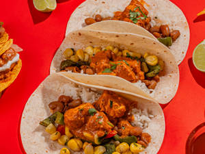 Paneer Makhani Soft Tacos