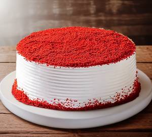 Red Velvet Fresh Cream Cake