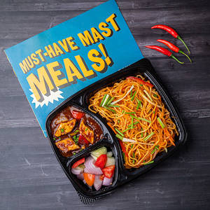 Veg Hawker Chowmein- Highway Chilli Paneer Combo