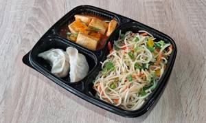 Noodles With Hot Garlic Veg