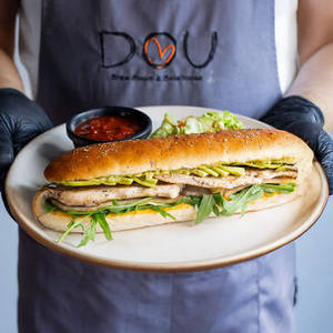 Avocado Grilled Chicken Sandwich