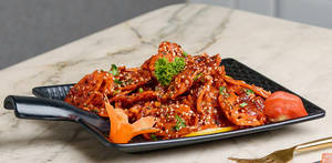 Honey Chilli Lotus Stem