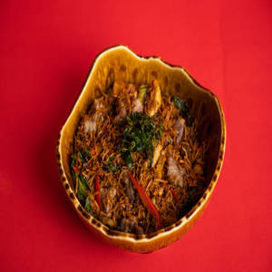 Spicy Basil Fried Rice - Chicken