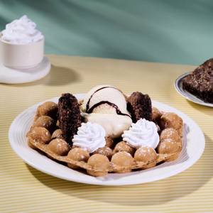 Fudge Brownie Waffle