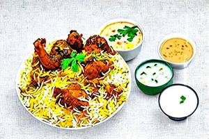 Chicken biryani