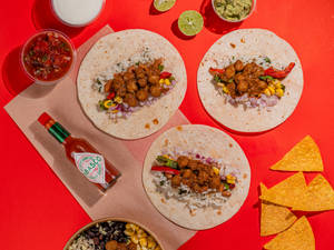 Pindi Chole Soft Tacos