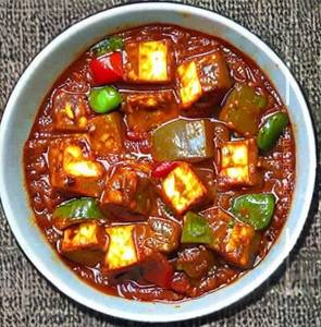 Paneer chilli gravy