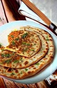 Chicken Keema Cheese Parantha