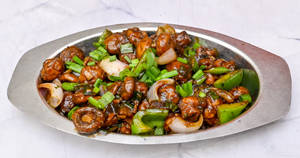 Mushroom Chilly Dry