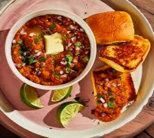 Butter Pav Bhaji (3 Pav)