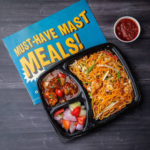 Egg Hawker Chowmein- Highway Chilli Chicken Combo