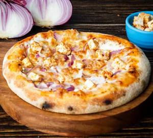 Paneer And Onion Double Cheese Pizza