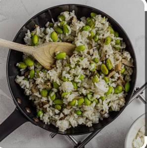 Veg Edamame Truffle Rice