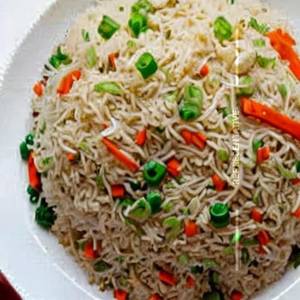 Noodles fried rice