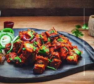 Paneer chilli dry