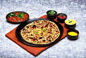 Cheese Corn Paratha
