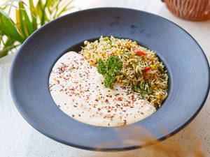 Butter Garlic Rice Bowl