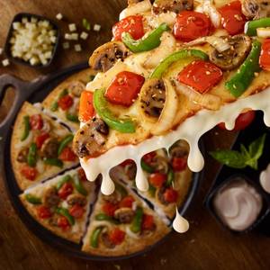 Corn And Onion Cheese Pizza