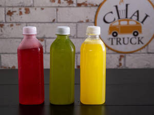 Pineapple Lemonade + Grape Lemonade + Mint Lemonade
