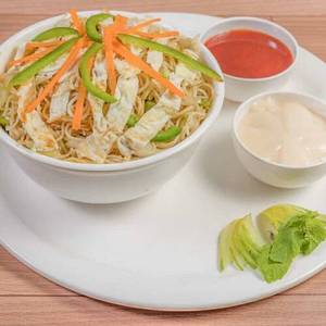 Egg Hakka Noodles