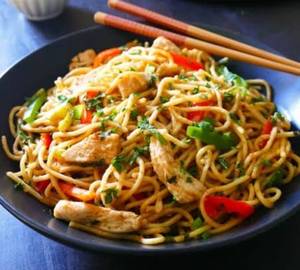 Chicken noodles