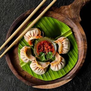 Chicken Peri Peri Momos