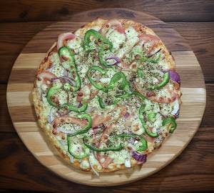 Paneer capsicum pizza (spicy) (8 Inch)