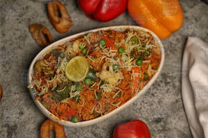 Soya Chaap Briyani With Raita