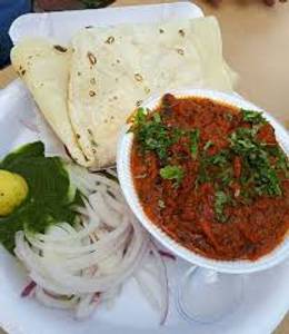 Chicken Kosha With Rumali Roti