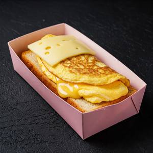 Cheese Bread Omelette